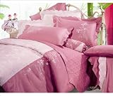 Para Para Sakura Embroidered Duvet Cover and Pillow Shams King Set