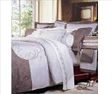 King Back to Milan embroidered duvet cover and pillow shams set