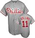 Jimmy Rollins Philadelphia Phillies Road Grey MLB Replica Jersey