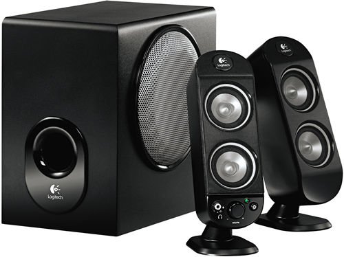 Lautsprecher: Logitech X-230 Refresh PC Lautsprechersystem 2.1 32 Watt RMS