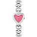 Fossil Women's Pink Heart Bracelet Watch ES9770