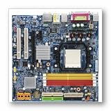 Gigabyte GA-M51GM-S2G MicroATX Motherboard for AMD Athlon 64 FX, 64 X2 Dual-Core, 64, Sempron (Socket AM2)