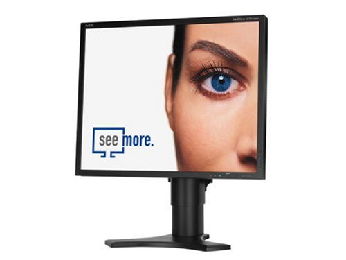 Notebooks: NEC LCD-1990 FX 19 Zoll TFT LCD-Monitor (Kontrast 800:1, 14ms Reaktionszeit) schwarz