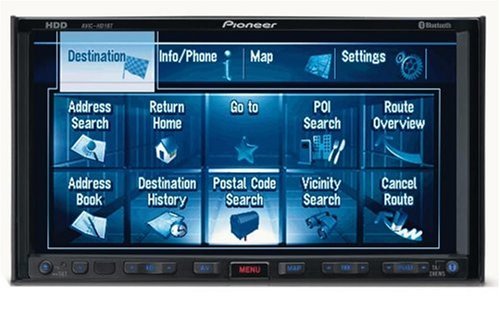 Projektoren: Pioneer AVIC-HD 1 BT Auto-Navigationssystem