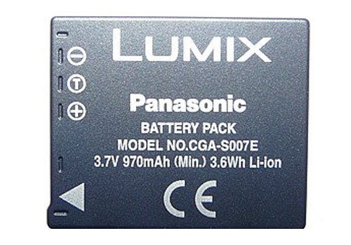 Projektoren: Panasonic CGA-S 007 E/1B Li-Ion Akku f�r Lumix DMC-TZ1