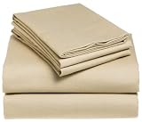 Pinzon Velvet Flannel King Sheet Set, Taupe