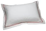 Pinzon Hotel 300-Thread-Count Percale Standard Sham, Brick Stitch