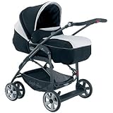 Inglesina 2006 Magnum Carriage Stroller Pattern: Grey/White