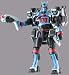 Power Rangers Space Patrol Delta - 18cm Delta Morphin Power Ranger - Shadow