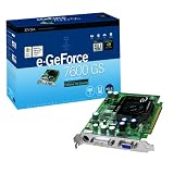 EVGA e-GeForce 7600GS 512 MB PCIe Video Card with Fan