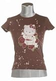 Might Fine Tattoo Hello Kitty Screen Tee