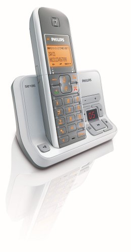 Projektoren: Philips SE 435 mit Anrufbeantworter schnurloses DECT Telefon