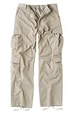 Stone Paratrooper Cargo Pants, Washed for a Retro Look and Feel