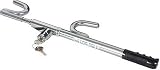 The Click-It Club Chrome Auto Steering Wheel Lock #1 Selling Car Anti-Theft Device with $2500 Guaran...