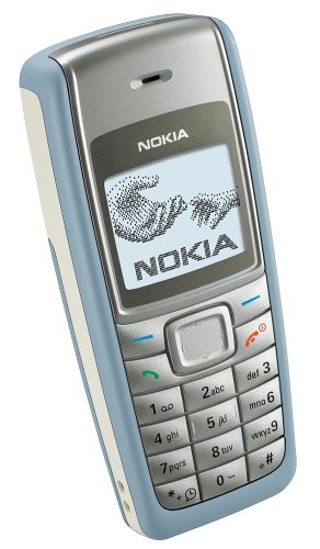 NoteBook: Nokia 1112 hellblau Handy
