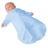 Dreamsie Luxe Sleeper And Sleep Cap In Luxurious Double Velboa With Star And Cresent Moon Appliques