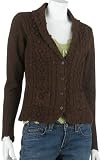 Kikit Womens Long-Sleeve Tweed Button Front Shawl Collar Cardigan