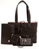 Jp Lizzy Tiffany Tote Set, Pink