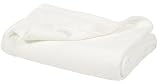 Elegant Baby Microfiber Blanket 36" X 45" White