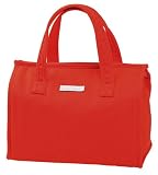 Elegant Baby 100% Cotton Canvas Orangemini Tote With Removable/Cleanable Vinyl Line