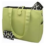 Jp Lizzy Giraffe Tote Set, Green