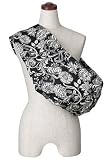 Hotslings Black Ecru Floral Size 2
