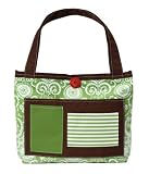 2 Red Hens Whole Roost Bag With Changing Pad, Mint Chocolate Chip