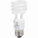 Globe 13-Watt Ultra-Mini Compact Fluorescent Spiral Bulb, Soft White, 4-Pack #4860201