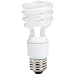 Globe 13-Watt Mini Soft White Compact Fluorescent Spiral Light Bulb, 8-Pack #6880201