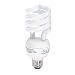 Globe 23-Watt Mini Compact Fluorescent Spiral Bulb, Soft White, 4-Pack #48526