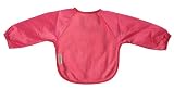 Silly Billyz Bright Pink Long Sleeved Bib - Medium (6-24 months)