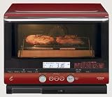 HITACHI ヘルシーシェフおいしさメドレー 過熱水蒸気オーブンレンジ ガーネット MRO-BV100-R