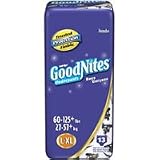 Goodnites Boys Convertibles Diaper-Pants, Large - Xlarge Jambo Pack 21802 - 13 pants / pack, 4packs
