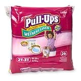 Huggies Pull-Ups Girls Training Pants with Wetness Liner, 2T-3T - 29 ea / Pack, 4 Packs