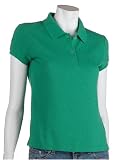 DKNY Womens Short Sleeve Pique Polo Shirt
