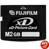 Fujifilm 2 GB XD Flash Memory Card (Retail Package)