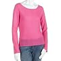 Red Moon Women's Long Sleeve Ballet Neck Tissue Weight Sweater