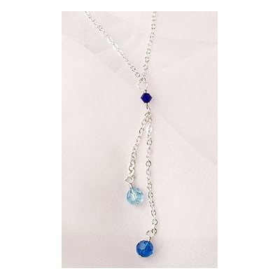 Swarovski Crystal and Sterling Silver Necklace