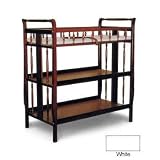 Sleigh Changing Table by Angel Line Finish: White