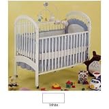 Classic Crib by Angel Line Finish: White