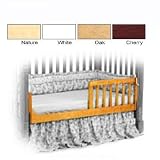 Angel Line Convertible Crib Guard Rail Finish: Whitewash