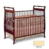 Jersey Sleigh Crib by Angel Line Finish: Natural