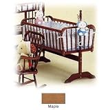 Jenny Lind Baby Cradle-Color: Maple