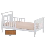 Sleigh Toddler Bed by Angel Line Finish: Oak