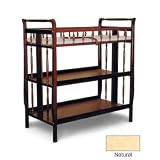 Sleigh Changing Table by Angel Line Finish: Natural