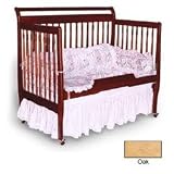 Sleigh 3-in-1 Convertible Crib by Angel Line Finish: Oak