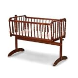 Jenny Lind Baby Cradle-Color: Cherry