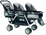 Peg Perego Triplette MT Triple Stroller Pattern: Black Sable