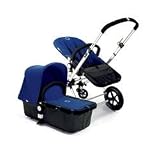 Bugaboo Cameleon Complete Stroller (Dark Grey Base, Blue Fabric)