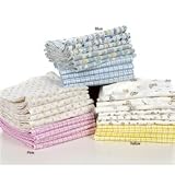 Todays Baby 20 Pack of Receiving Blankets Color: Yellow